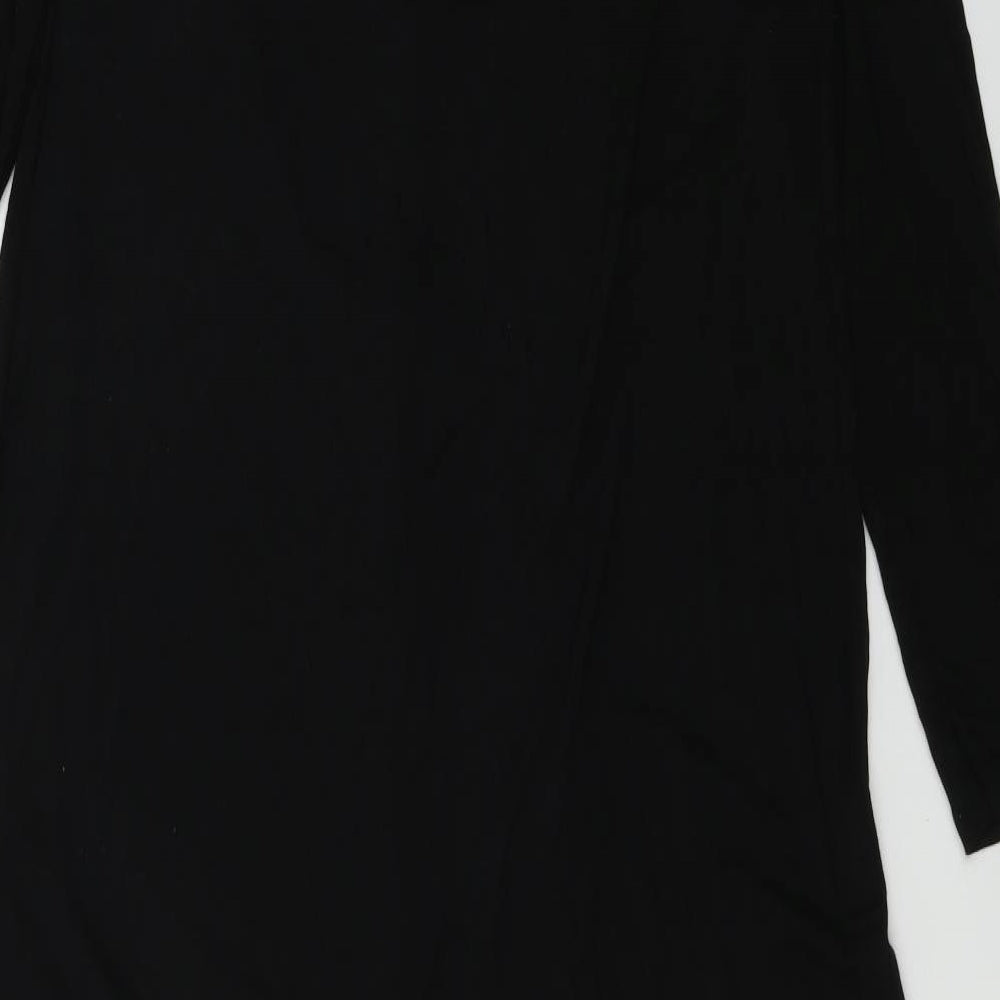 Disentis Womens Black   Shirt Dress  Size XL