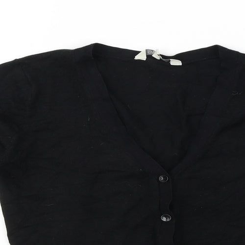 Peacocks Womens Black   Cardigan Jumper Size 10