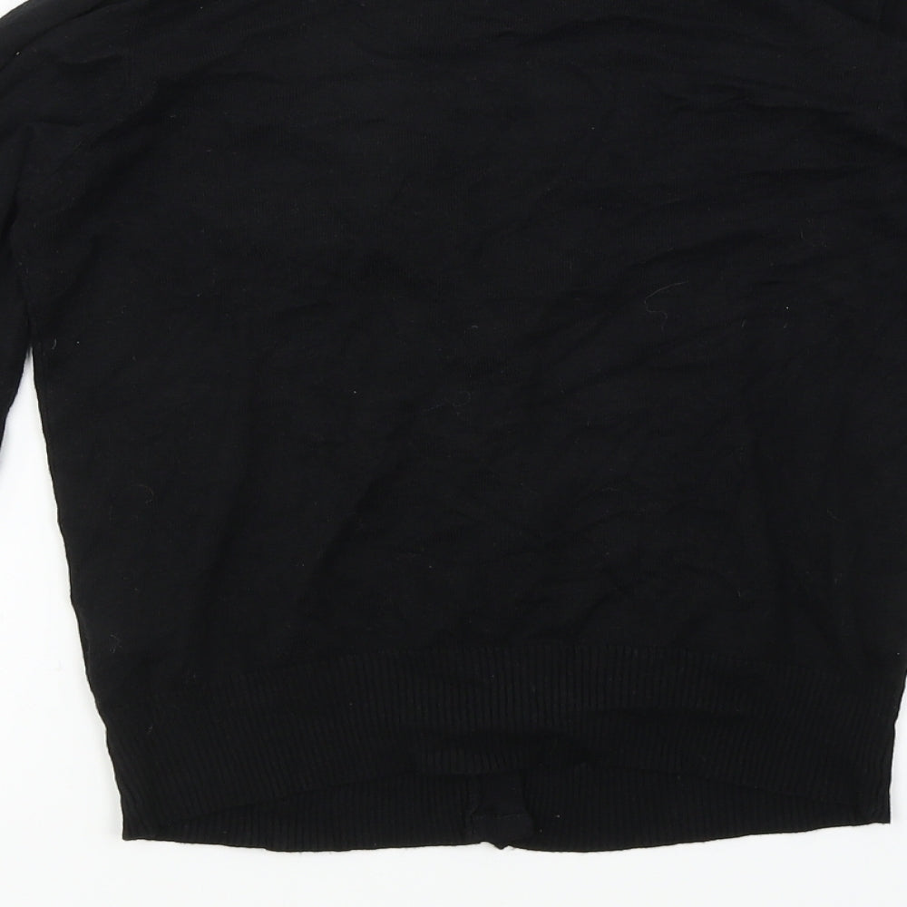Peacocks Womens Black   Cardigan Jumper Size 10