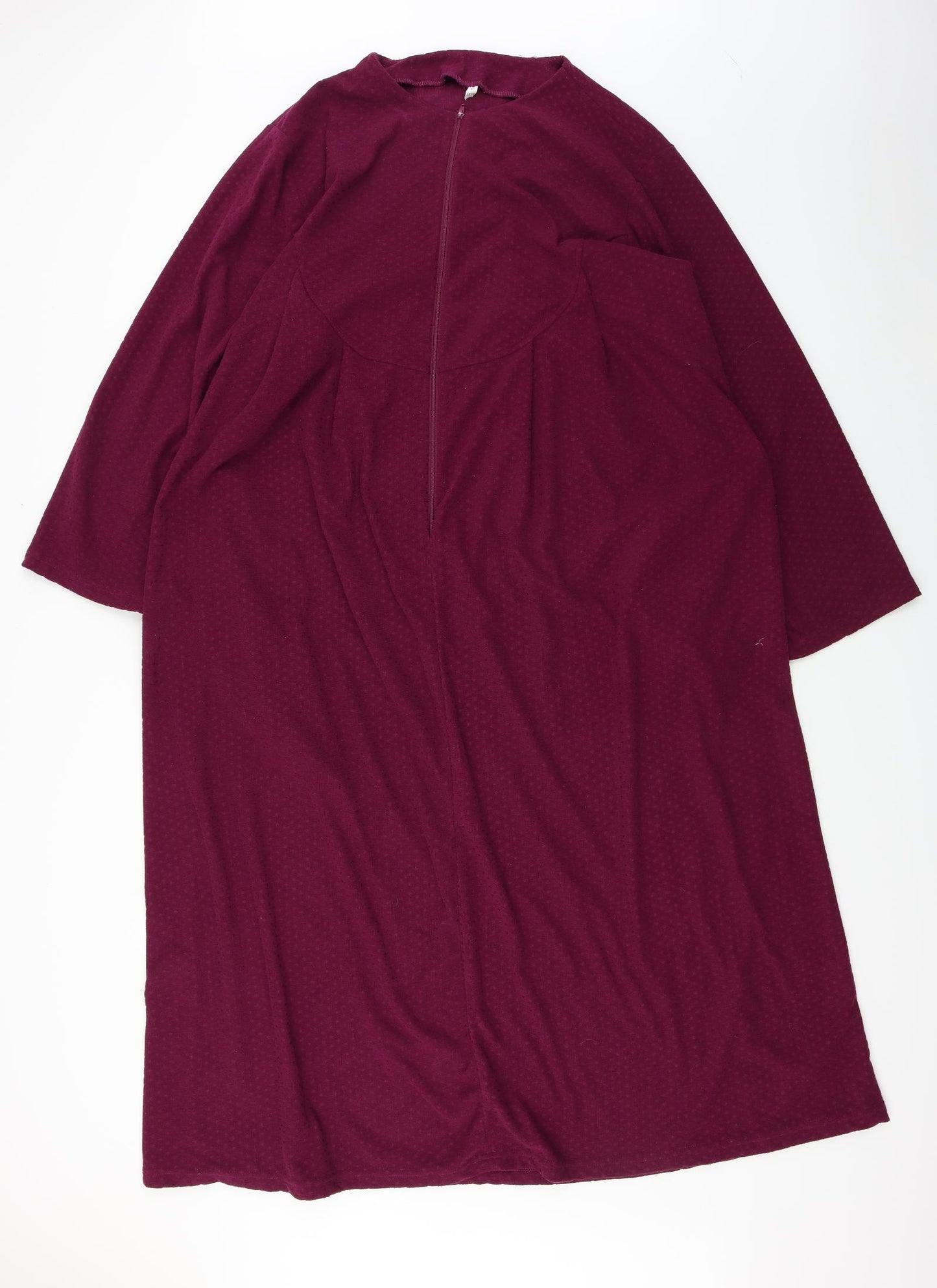 Preworn Womens Purple Solid  Top Dress Size M