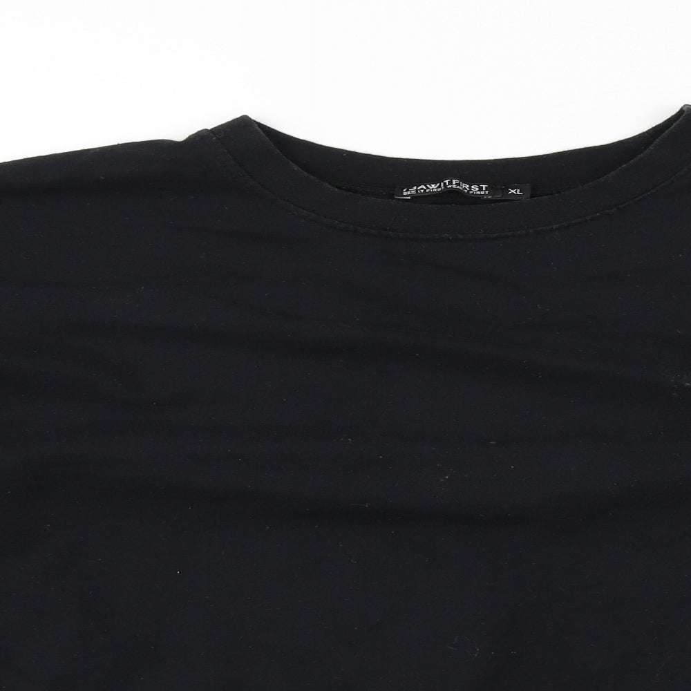 I SAW IT FIRST Womens Black   Pullover Jumper Size XL