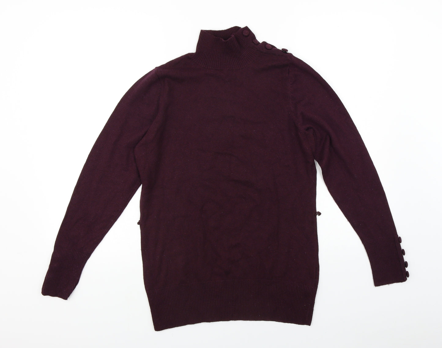 Marks and Spencer Womens Red   Pullover Jumper Size 12