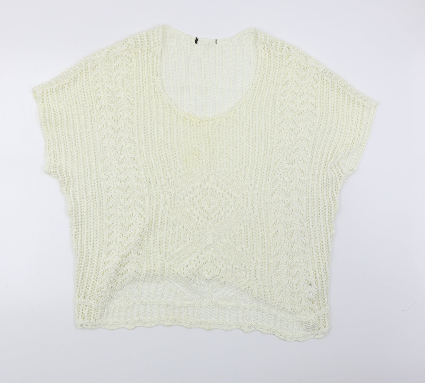 Atmosphere Womens White   Pullover Jumper Size L