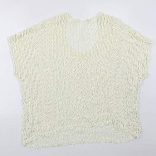Atmosphere Womens White   Pullover Jumper Size L