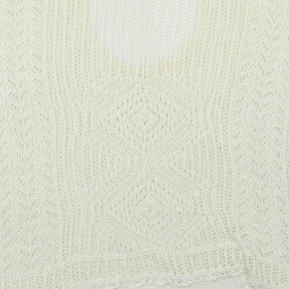 Atmosphere Womens White   Pullover Jumper Size L