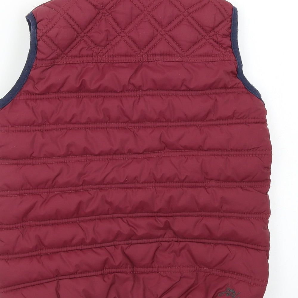 Little Joule Boys Red   Gilet Jacket Size 2-3 Years