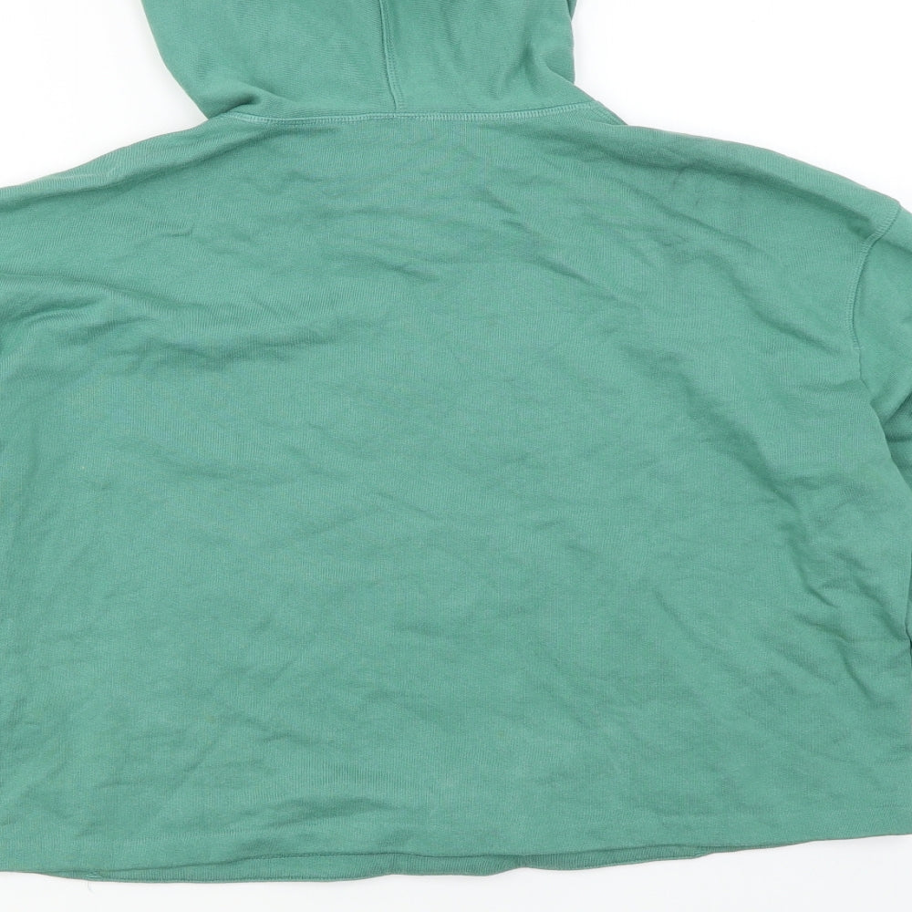 adidas Womens Green   Pullover Hoodie Size 8