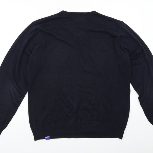 Russell Collection Mens Blue   Pullover Jumper Size M