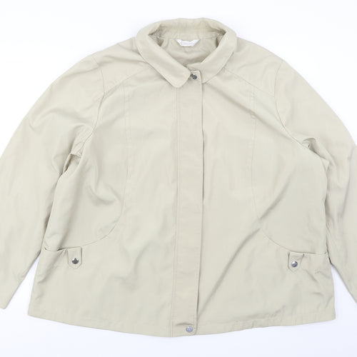 Classics Womens Beige   Jacket  Size XL