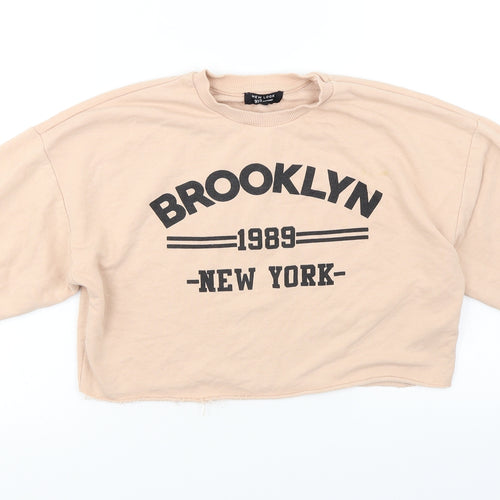 New Look Girls Pink   Pullover Jumper Size 10-11 Years  - Brooklyn