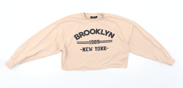 New Look Girls Pink   Pullover Jumper Size 10-11 Years  - Brooklyn