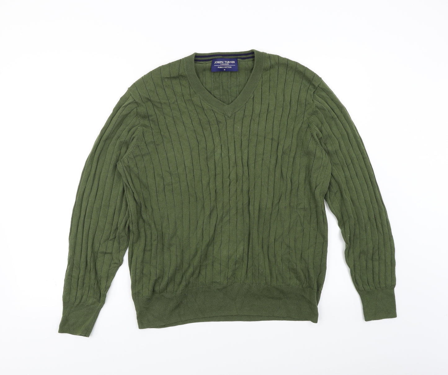 Joseph Turner Mens Green   Pullover Jumper Size M