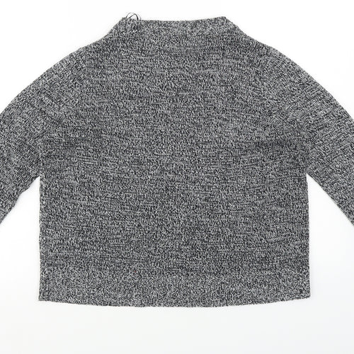 Divided Womens Black   Pullover Jumper Size M