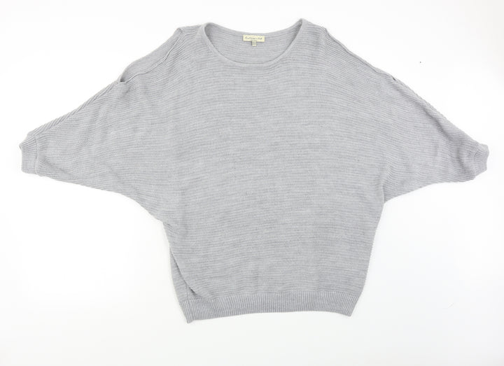 F&F Womens Grey Pullover Jumper Size 12