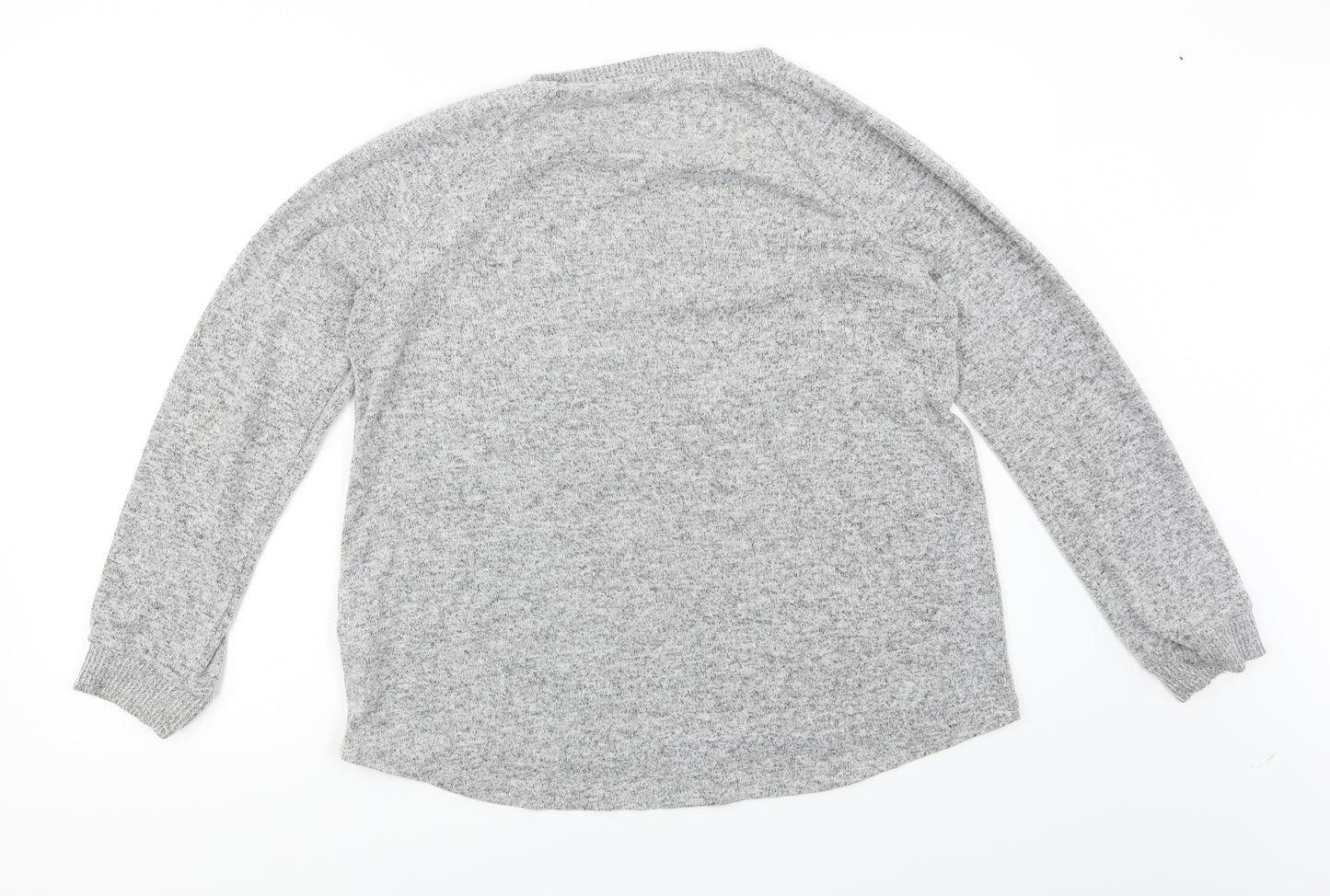 Primark Womens Grey   Pullover Jumper Size M