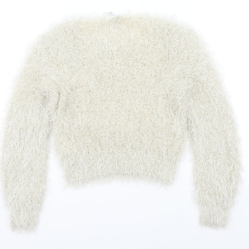 Divided Womens Beige   Pullover Jumper Size 10