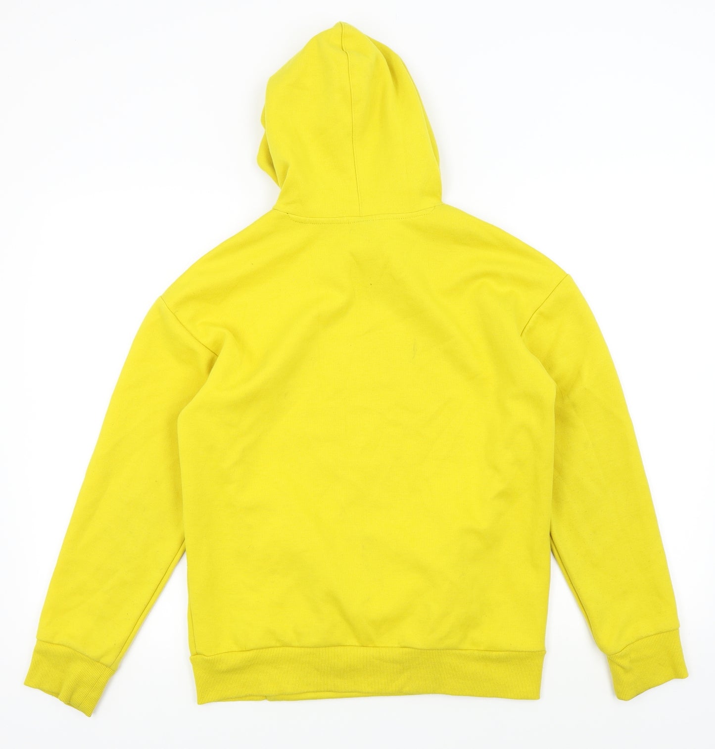 H&M Mens Yellow   Pullover Hoodie Size XS