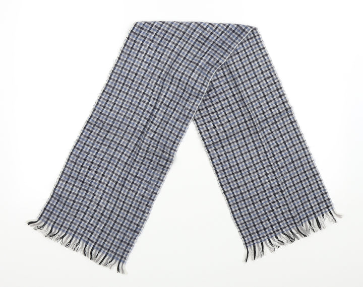 Preworn Unisex Blue Scarf One Size