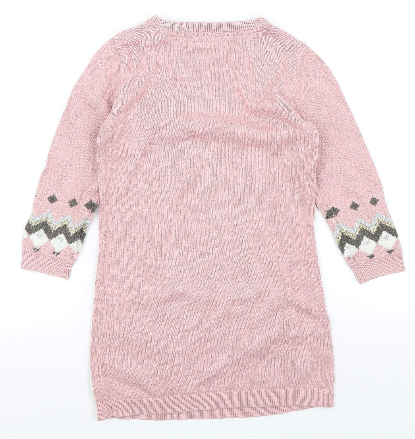 TU Girls Pink    Pyjama Top Size 5-6 Years  - owl