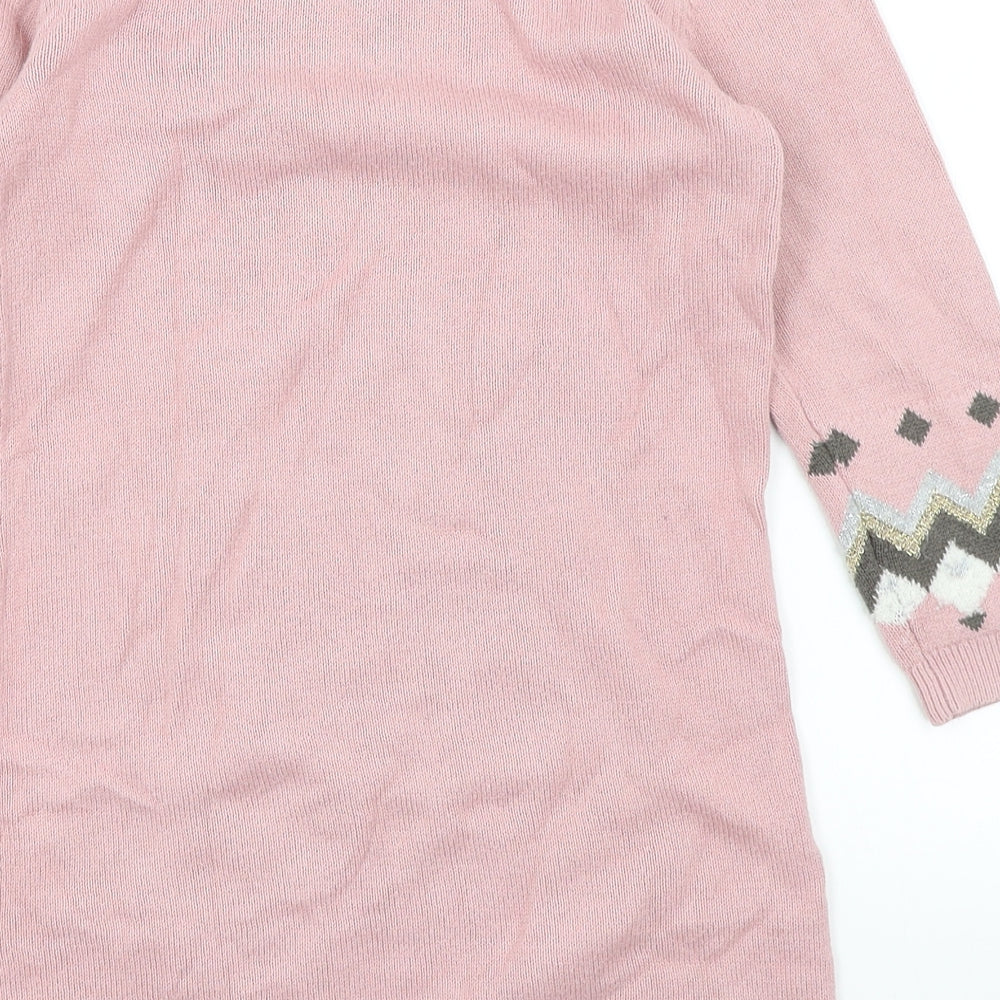 TU Girls Pink    Pyjama Top Size 5-6 Years  - owl