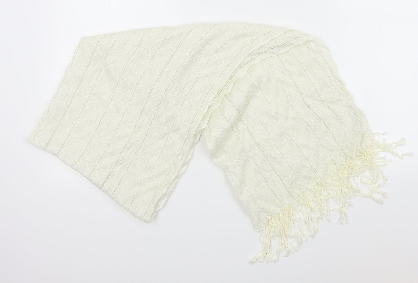 Preworn Womens Beige    Scarf