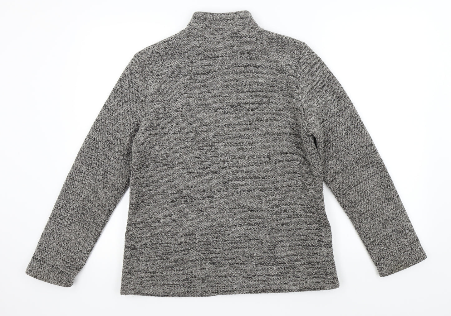 Marks & Spencer Womens Grey   Full Zip Jumper Size 8