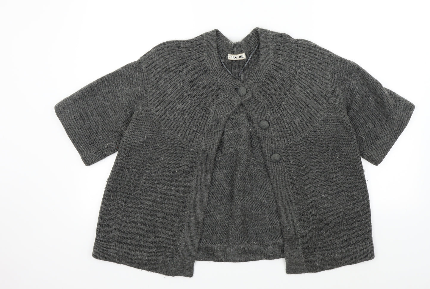 Cherokee Womens Grey   Cardigan Jumper Size 20