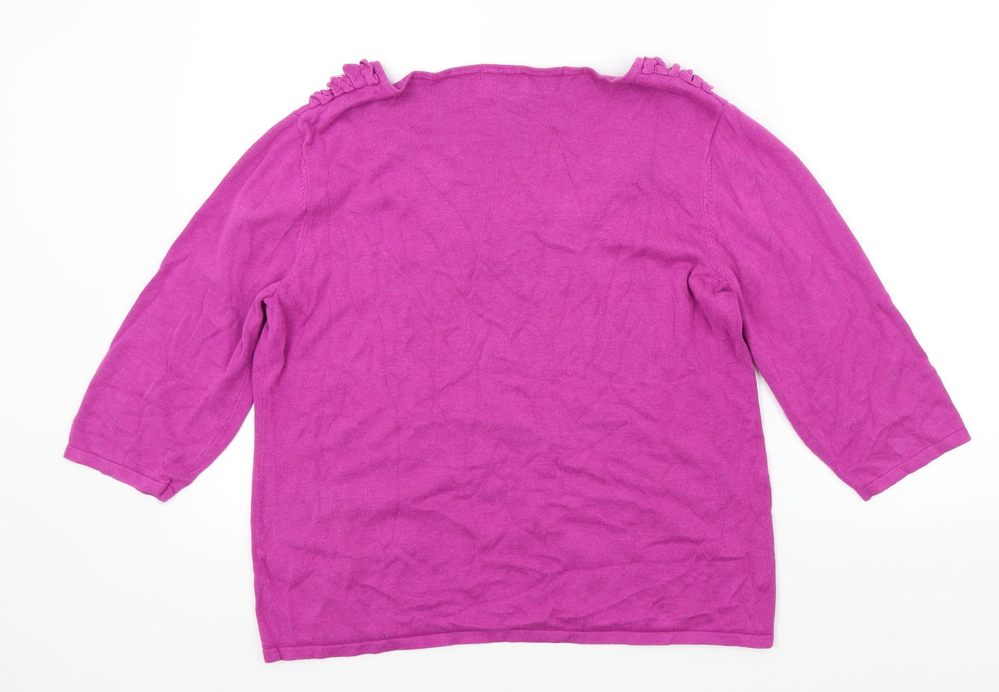 Victoria Layne Womens Pink   Pullover Jumper Size 18