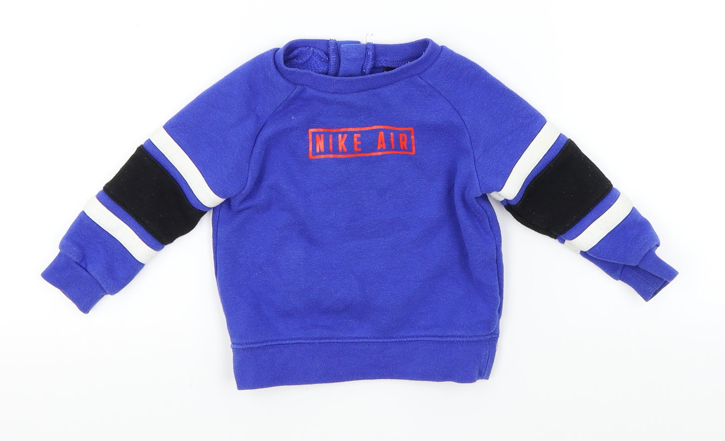 Nike Boys Blue   Pullover Jumper Size 12-18 Months