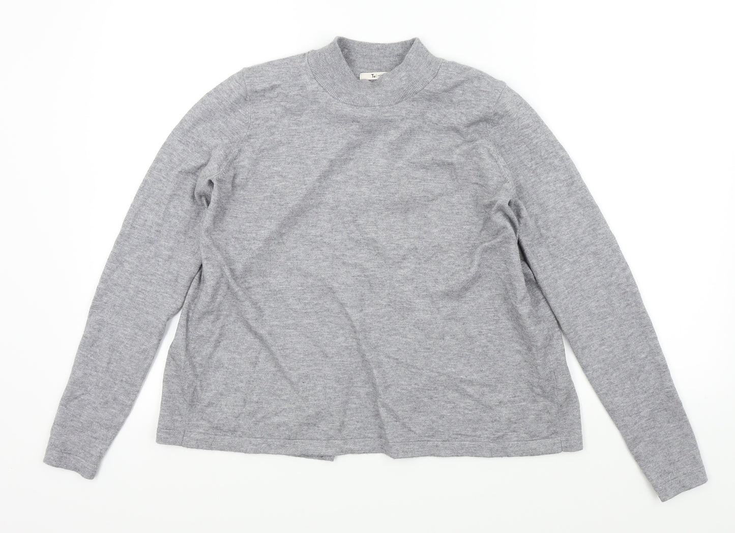 TU Womens Grey   Pullover Jumper Size 10