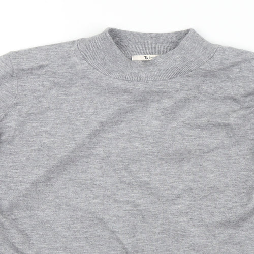 TU Womens Grey   Pullover Jumper Size 10