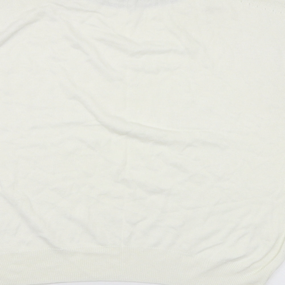 Next emma Willis Womens White   Pullover Jumper Size XS