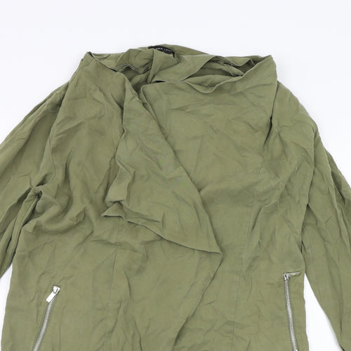 New Look Womens Green   Overcoat Jacket Size 12
