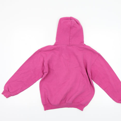Gildan Girls Pink   Pullover Hoodie Size M  - Dublin