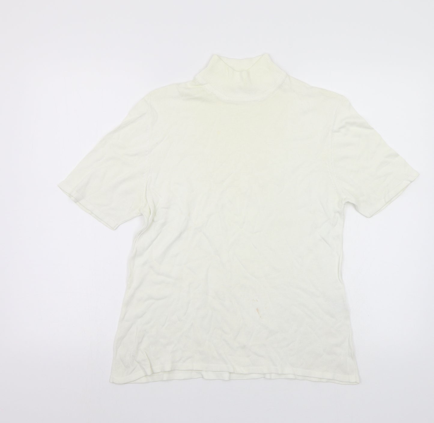 Micha Womens White   Pullover Jumper Size L