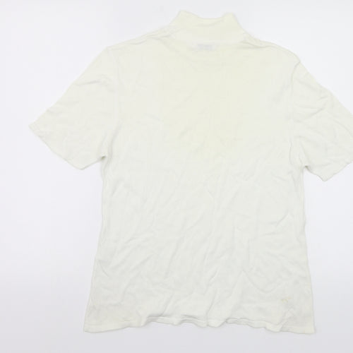 Micha Womens White   Pullover Jumper Size L
