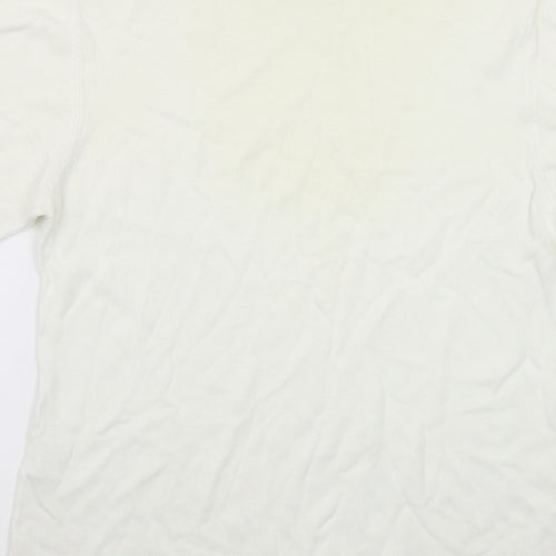 Micha Womens White   Pullover Jumper Size L