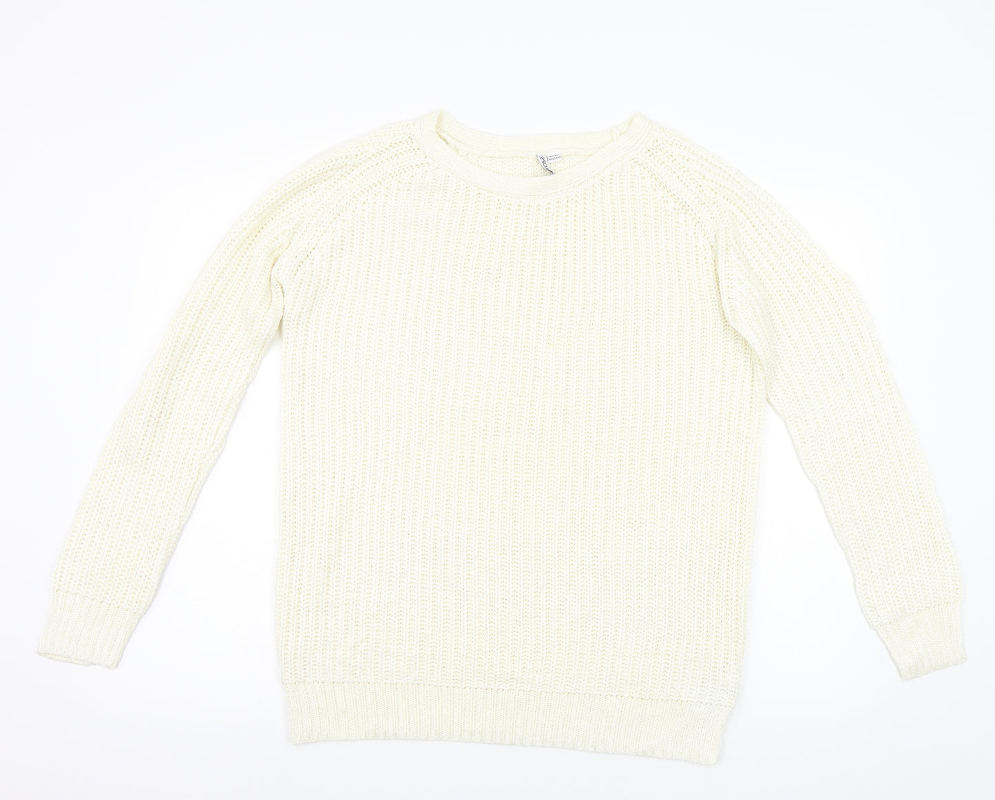 Capsule Womens White   Pullover Jumper Size 14