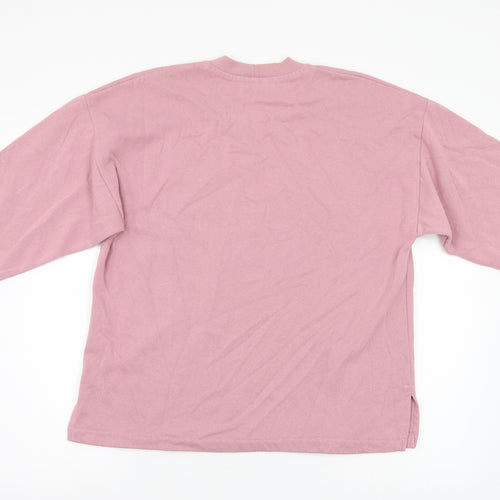 Oh Nice Womens Pink   Pullover Sweatshirt Size M