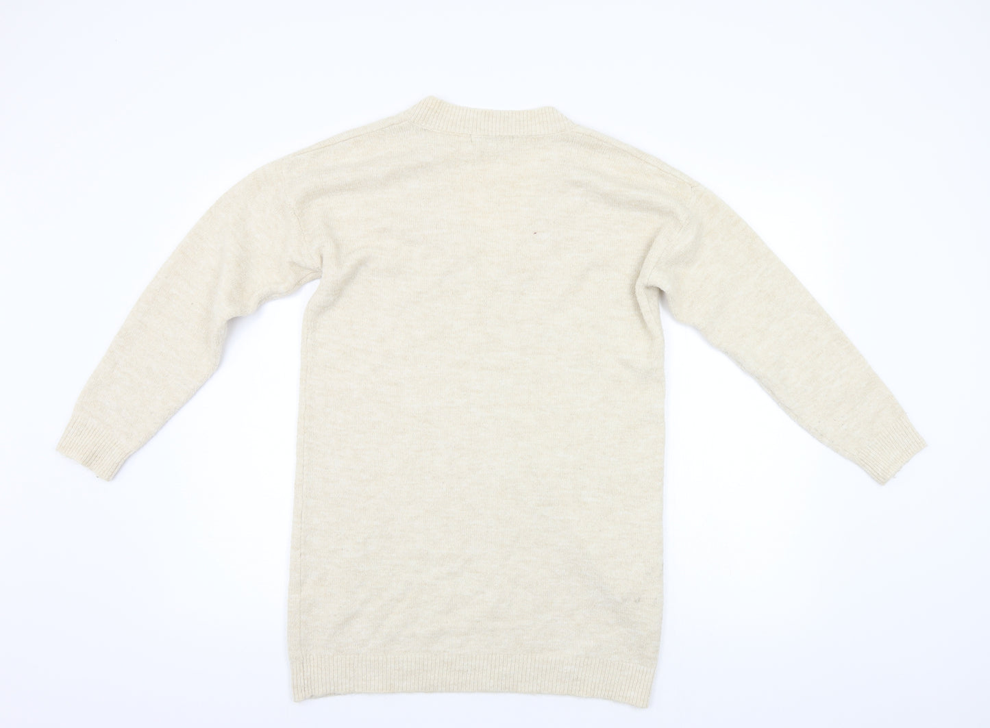 George Womens Beige   Tunic Jumper Size S