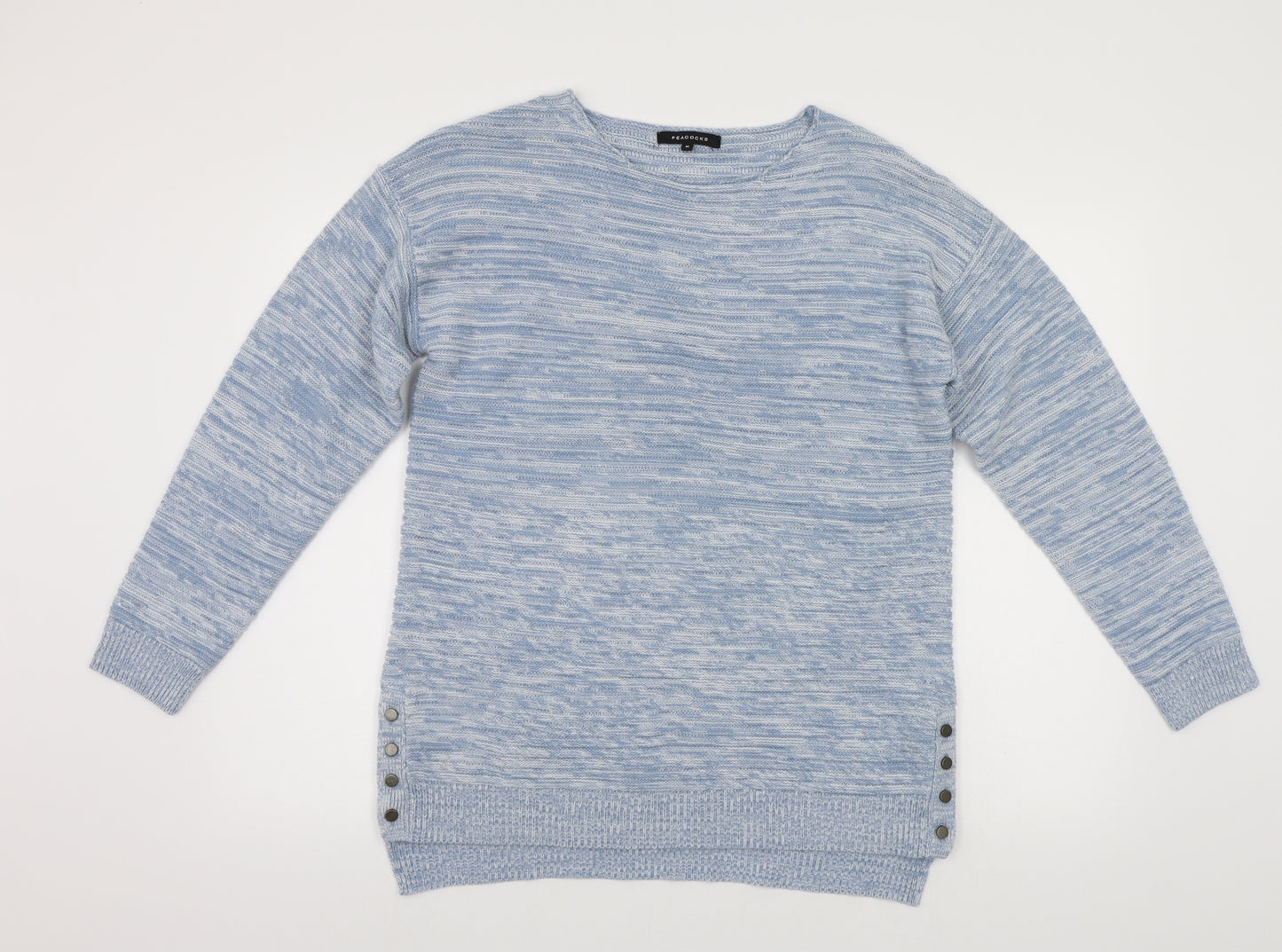 Peacocks Womens Blue   Pullover Jumper Size M