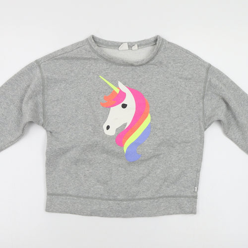 Gap Girls Green   Pullover Sweatshirt Size M  - Unicorn