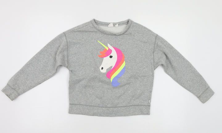 Gap Girls Green   Pullover Sweatshirt Size M  - Unicorn