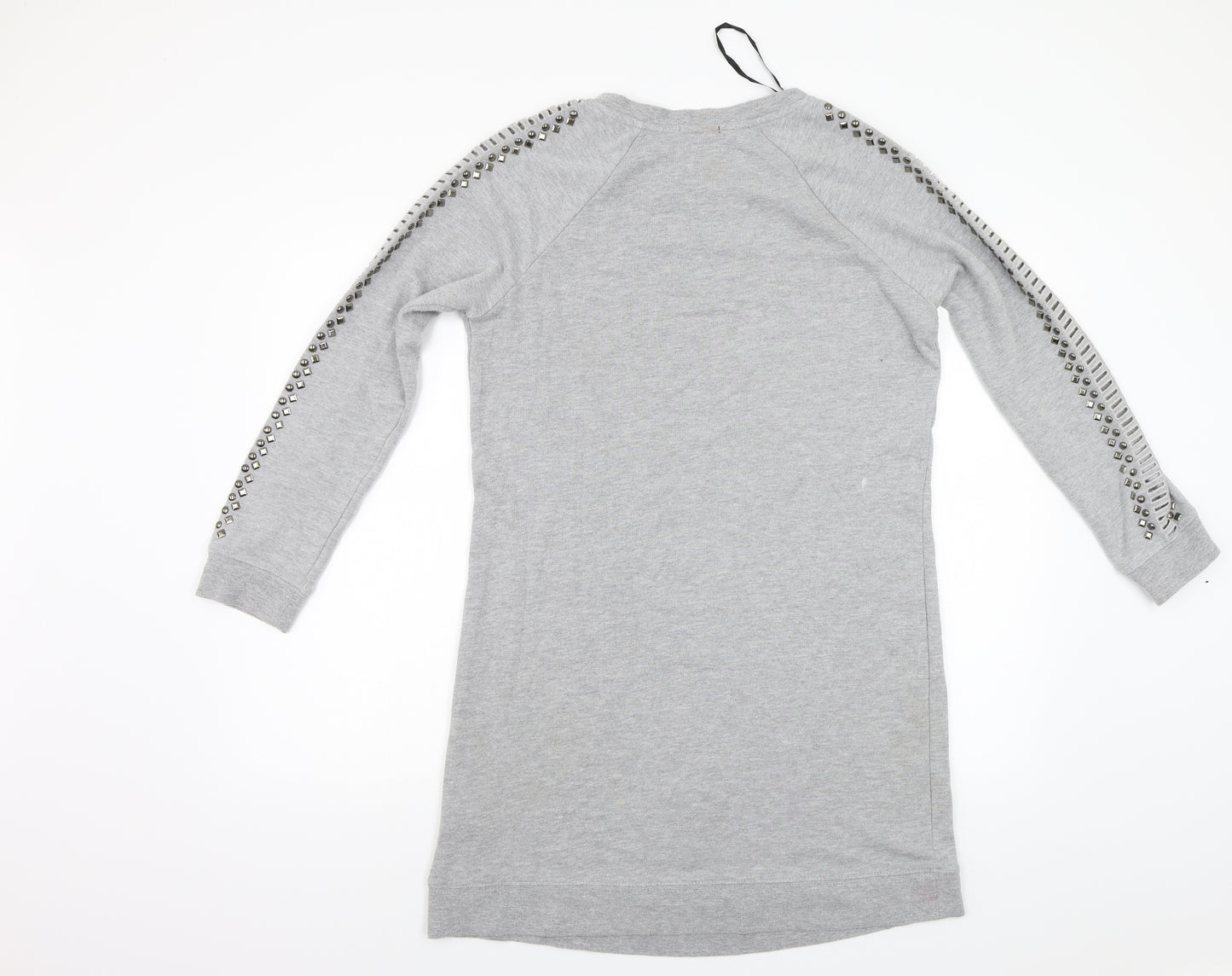 Max Jeans Womens Grey   Jumper Dress  Size S  - Studded