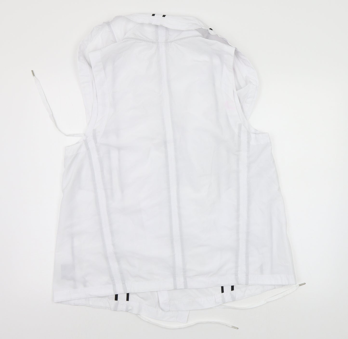 Lounge The Label Womens White   Overcoat Poncho Size L