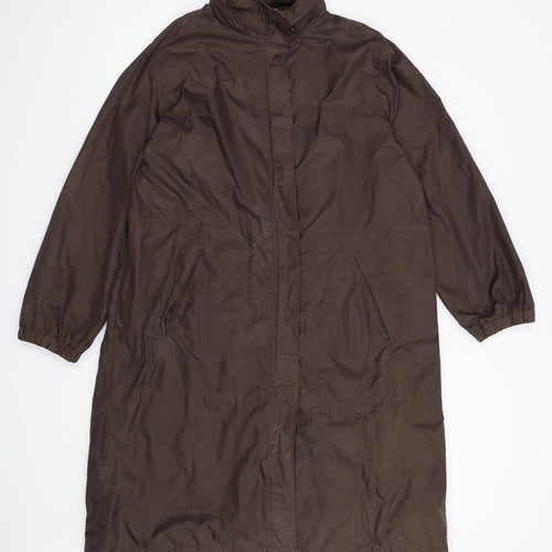 DANNIMAC Womens Brown   Anorak Coat Size M