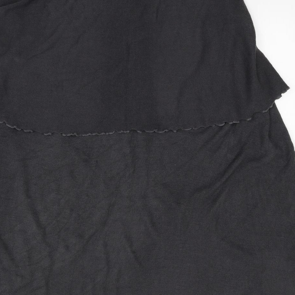 Preworn Womens Grey   Wrap Jumper One Size