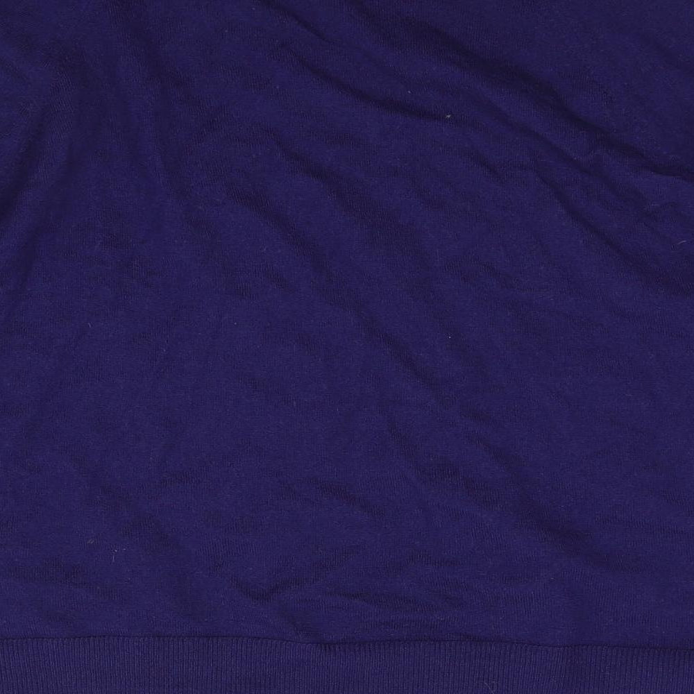 Joules Womens Blue Floral  Pullover Jumper Size 16