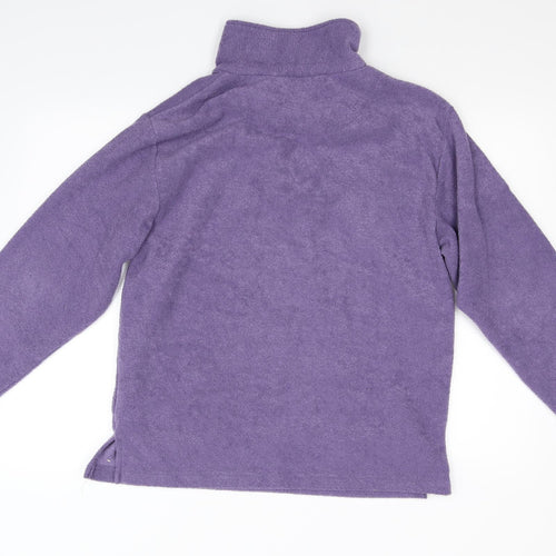 Bonmarché Womens Purple   Henley Jumper Size M