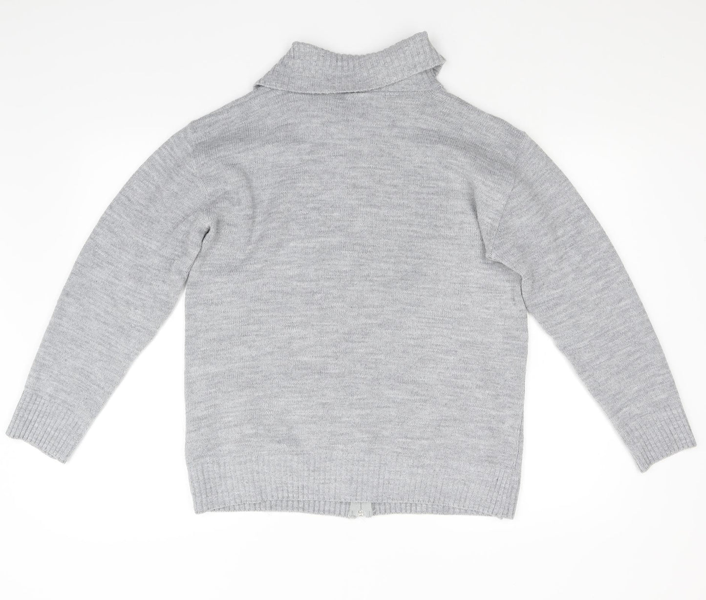 Pure & Natural Womens Grey   Cardigan Jumper Size XL
